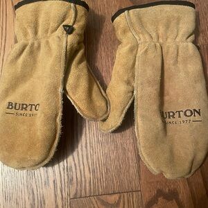 Burton Black and Brown Workhorse Mittens